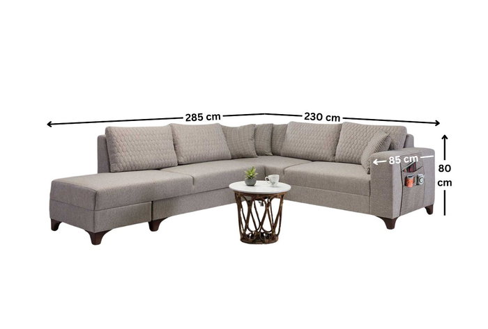 Atelier Del Sofa Loft Left - Crema